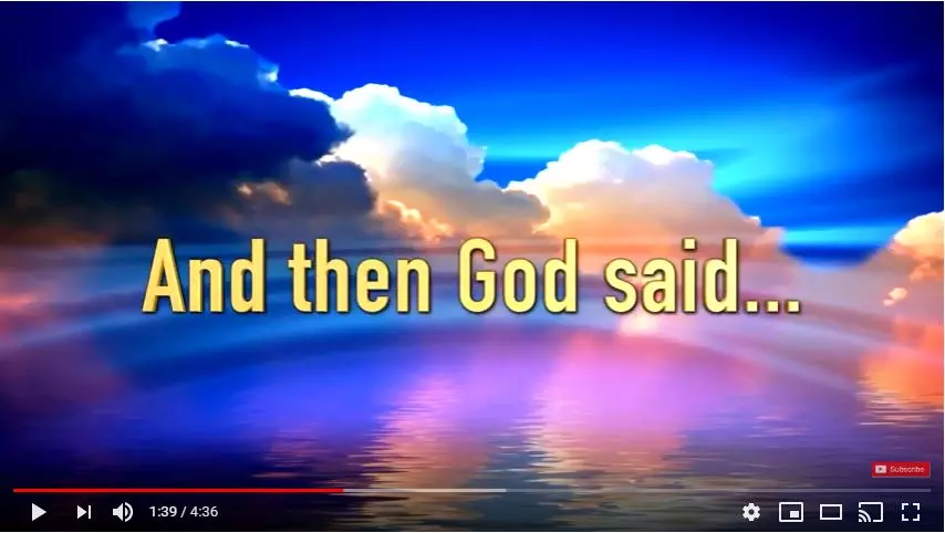 Genesis in Song YouTube cover