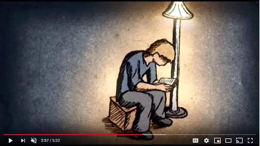 Screenshot from Full of Eyes YouTube channel