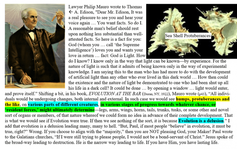 Meme of Mauro's apologetics