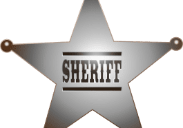 The wearer of this is a county employee.