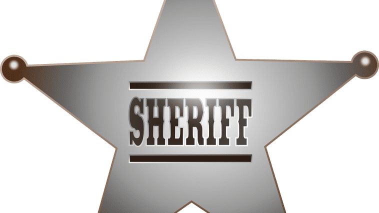 The wearer of this is a county employee.