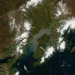 Alaska showing early fall color, photo credit: NASA