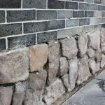 Stone foundation with bricks above: Photo 30991936 © Happyboy2003 | Dreamstime.com