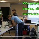 YouTube still of the hands on lab equipment being prepared