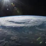 Hurricane Florence from the ISS, photo credit: NASA