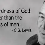 CS Lewis quote