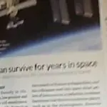 Bacteria in space video still