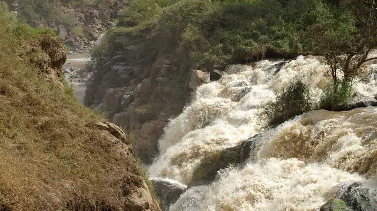Ethiopia waterfall and ravine: Photo 38541822 / Tree © Jens1948 | Dreamstime.com