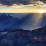 Grand Canyon with sunbeams: ID 327144547 © Chris Curtis | Dreamstime.com