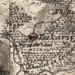 Map of the Zakariyya area circa 1870s