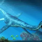 Elasmosaurus, variety of Plesiosaurus: Illustration 143045331 © Daniel Eskridge | Dreamstime.com