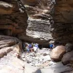 Blacktail canyon with people, photo credit: Canyon Ministries