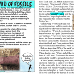 Pyramid fossils meme