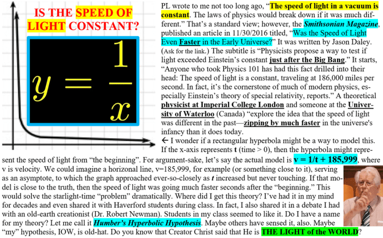 Speed of light meme