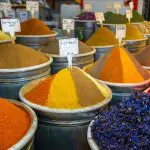 Spices on display at a market in Tehran: Photo 92584541 © Hoang Bao Nguyen | Dreamstime.com