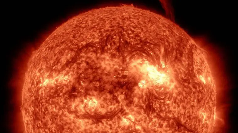 The sun's surface plasma, photo credit: NASA