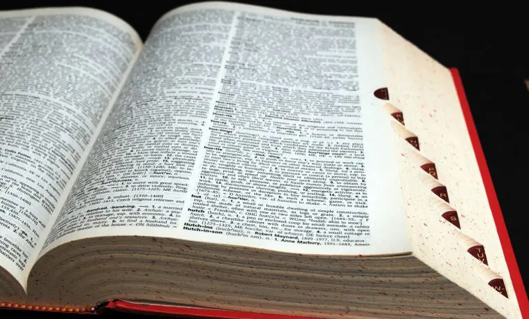 Open dictionary: Photo 18742963 / Dictionary © Mlhead | Dreamstime.com