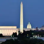 Washington, D.C. skyline at dusk: Photo 26963455 © Joe Ravi | Dreamstime.com