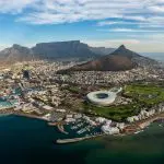Cape Town with mountains from above: Photo 136349762 © Mathias Sunke | Dreamstime.com