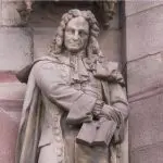 Leibniz statue