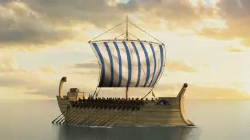 Ancient ship of the Mediterranean Sea: Illustration 278847113 | 3d © Daniel Eskridge | Dreamstime.com