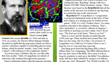 Our pancreas and the Big Bang meme