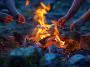 Campfire with Marshmallows: Photo 320356381 © Tatsiana Barysava | Dreamstime.com