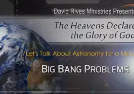 Let's Talk Astronomy--Big Bang Problems