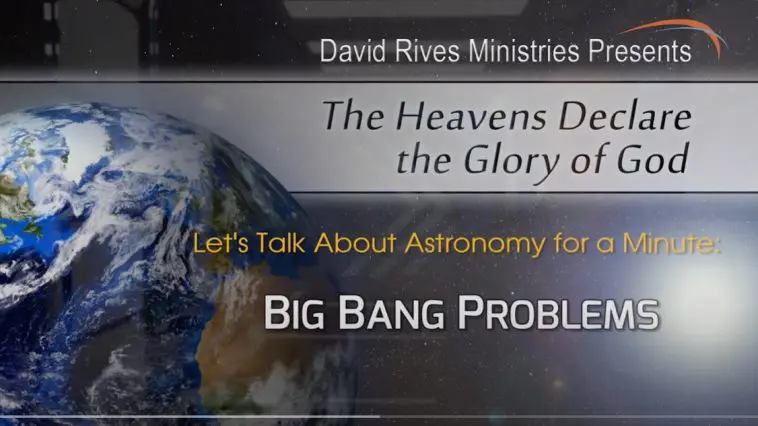 Let's Talk Astronomy--Big Bang Problems