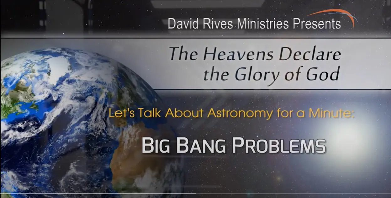 Let's Talk Astronomy--Big Bang Problems