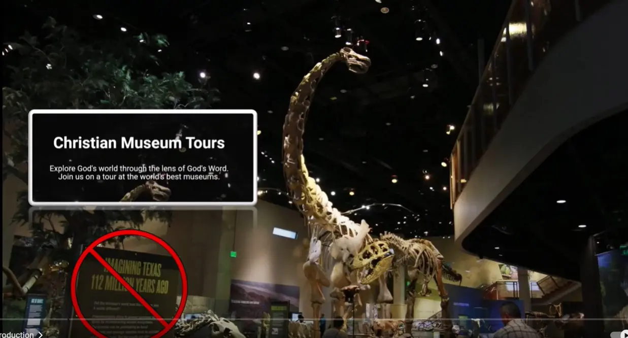 Museum tour video still