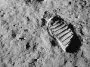 Astronaut footprint in lunar dust, photo credit: NASA