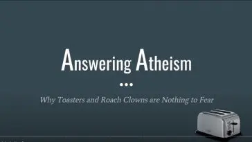 Answering Atheism video still