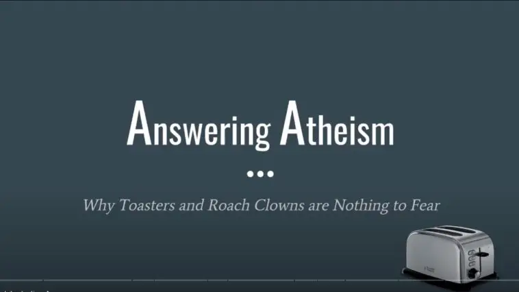 Answering Atheism video still