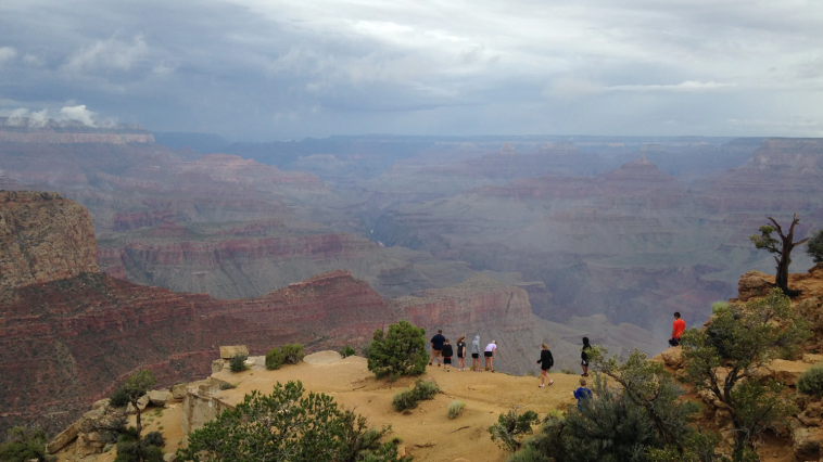 Grand Canyon with a misty horizon, photo credit: Canyon Ministries