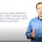 One Less God Atheist argument video still