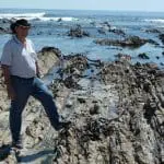 Malmesbury Group rocks exposed at Sea Point, South Africa, photo credit: Tas Walker