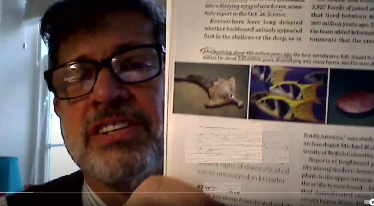 Evo-Assumptions and Conundrums, Dr J video still