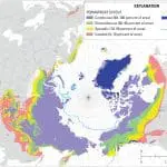 Permafrost extent, photo credit: USGS