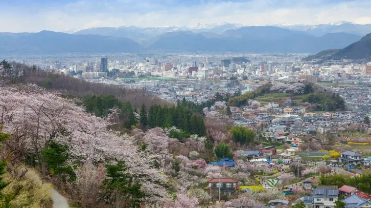 Fukushima mountainside and valley: ID 67715059 © Piti Sirisriro | Dreamstime.com