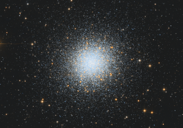 Globular cluster M13, photo credit: Chuck Ayoub