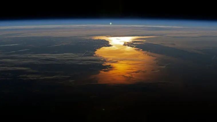 Morning sun over the Gulf of Saint Lawrence, photo credit: NASA, ISS Expedition 56 crew