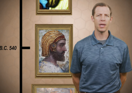 The Cyrus Cylinder video still