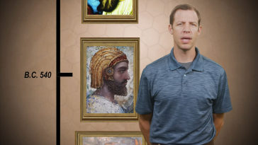 The Cyrus Cylinder video still