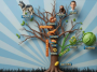 Evolutionary Tree of Life model, photo credit: Bryan Melugin using AI to render