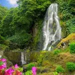 Veu da Noiva waterfall, Sao Miguel island, Azores, Portugal: ID 118717206 © Sergey Dzyuba | Dreamstime.com