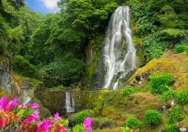Veu da Noiva waterfall, Sao Miguel island, Azores, Portugal: ID 118717206 © Sergey Dzyuba | Dreamstime.com