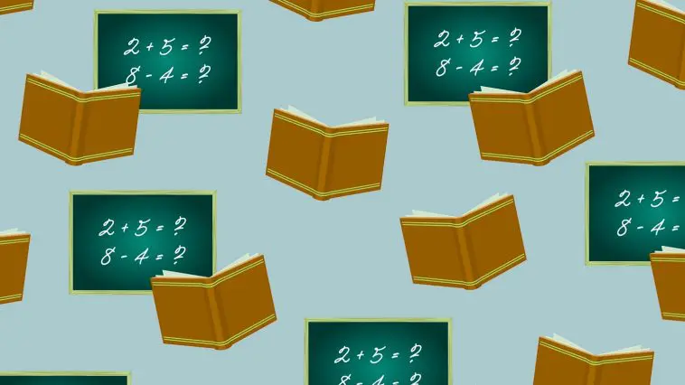 Math facts, addition, blackboard and book: ID 390644331 | Math © Tatsiana Kanash | Dreamstime.com