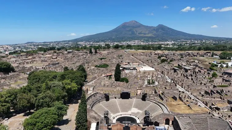 ID 322860093 | Aerial Roman Theatre © Burnstuff2003 | Dreamstime.com