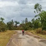 Bike path with potholes, Madagascar: ID 182947246 © Christian Offenberg | Dreamstime.com